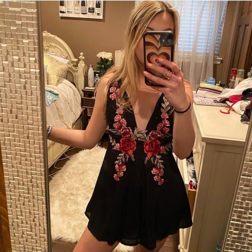 LF roses romper